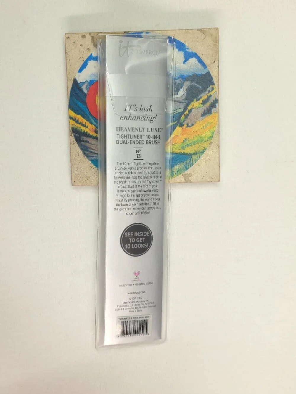 DISCONTINUED IT Cosmetics Heavenly Luxe Tightliner 10-in-1 Dual-Ended Brush -#13